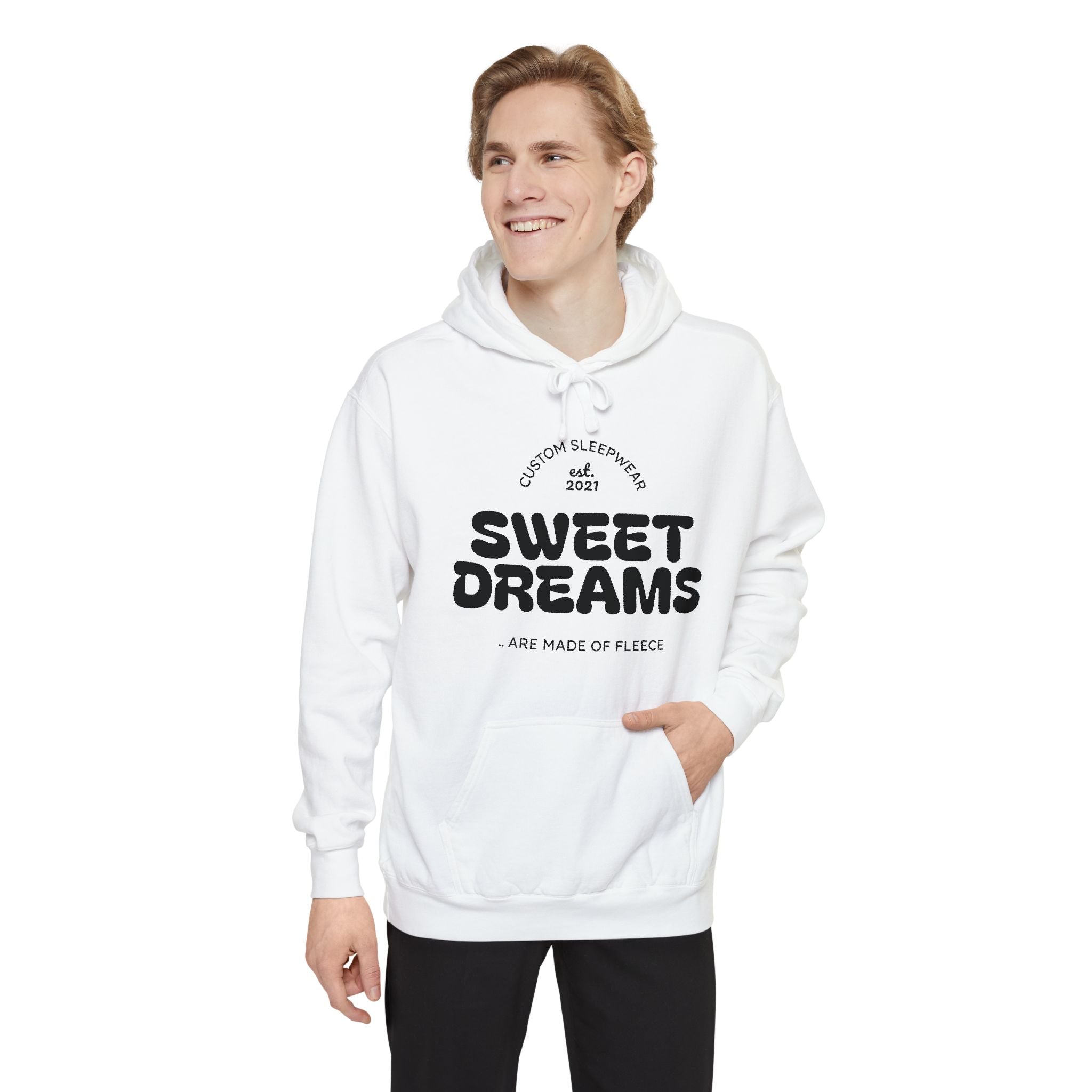 Sweet Dreams Hoodie – 'Sweet Dreams' Cozy Graphic Pullover